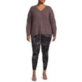 thumbnail image 3 of Terra & Sky Women's Plus Size High Waist Leggings, 3 of 5