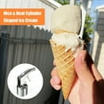 thumbnail image 2 of Ice Cream Scoop Ice Cream Scoop with Trigger Release Ice Cream Accessories Big Volume Scoop Cylindrical Ice Cream Scoop, 2 of 3