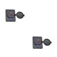 thumbnail image 1 of Seitruly Toma de corriente para coche de PC, reemplazo preperforado, enchufe adaptador de carga rápida PD Universal con tapa Luz azul 2piezas, 1 of 6