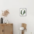 thumbnail image 2 of Stupell Industries Vermont State Outline Pine Tree Green Forest Town & City Painting Black Framed Art Print Wall Art, 11 x 14, 2 of 7