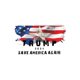 thumbnail image 3 of 1pc Women's Casual Patriotic Print T-Shirt, Round Neck Short Sleeve, Fashion Trendy Tee, Comfortable Summer Top, Polyester Knit Fabric, All Seasons, 3 of 8