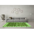 thumbnail image 3 of Ahgly Company Indoor Square Oriental Green Traditional Area Rugs, 5' Square, 3 of 4