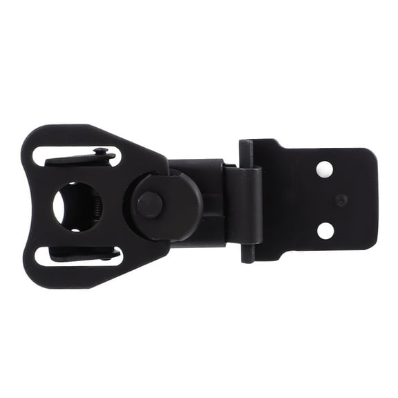 OUNONA Lockout Hasp Butterfly Lock Box Latch 8.12X3.82CM Black