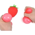 thumbnail image 4 of Orangide Realistic Strawberry Squeeze Toy, Slow Rising Stress Relief Ball, Fidget Toy for Adults Kids, Party Favors, Decompression Fruit, 4 of 8