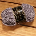 Chenille Yarn Worsted Weight Yarn 100g/skein Periwinkle 4
