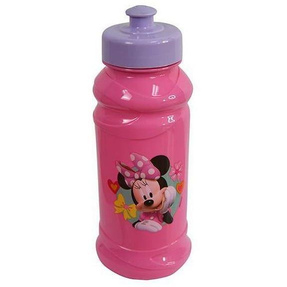 Minnie Bowtique 16 oz. Pull Top Water Bottle- 2PCS