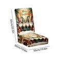thumbnail image 3 of Grrvtrz Christmas Chair Cover 1 Piece Christmas Dining Table Chair Protector Elastic Chair Cover Washable Suitable for Restaurant Hotel Party Wedding,Holiday Products,Christmas Gifts, 3 of 6