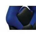 thumbnail image 4 of OFM Essentials Collection Racing Style Bonded Leather Gaming Chair, in Blue (ESS-3085-BLU), 4 of 13