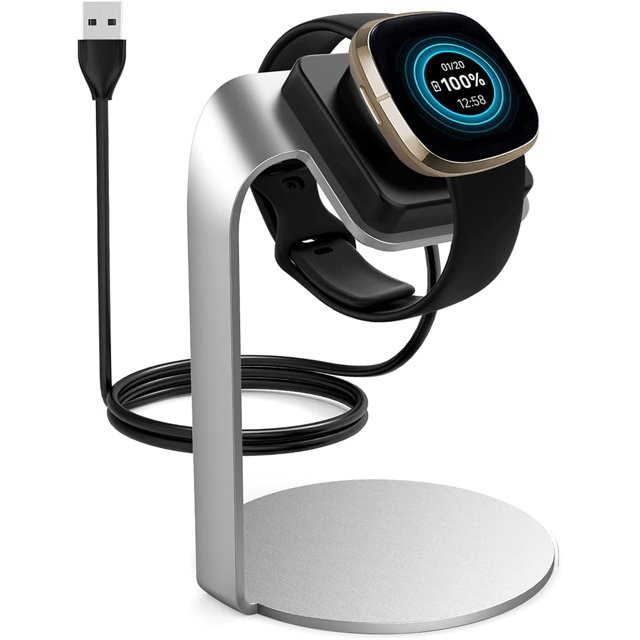 Base de carga compatible con Fitbit Sense/Versa 3, soporte de carga Adepaton CZDZ-HY186-4