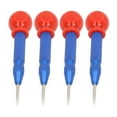 thumbnail image 4 of Center Punch, Automatic Hole Puncher Non Slip Knurled Texture 5in Wear Resistant Comfortable Handling  For Metal Wood Blue, 4 of 8