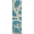 thumbnail image 2 of Addison Rugs Chantille Indoor/Outdoor Transitional Circles Teal Washable Runner Rug, 2'3" x 7'6", 2 of 6