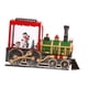 thumbnail image 1 of Tren navideño musical iluminado con forma de bola de nieve para fiestas de oficina Muñeco de nieve giratorio, 1 of 7