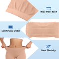 thumbnail image 4 of ZOUYUE Slip Shorts Womens Comfortable Seamless Smooth Shapewear Slip Shorts for Under Dresses-Milk Coffee, 4 of 6