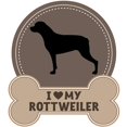 thumbnail image 3 of CafePress - Rottweiler Dog Lover - Women's Short Sleeve Print T-Shirt and Pants Dark Cotton Pajama Set, 3 of 7