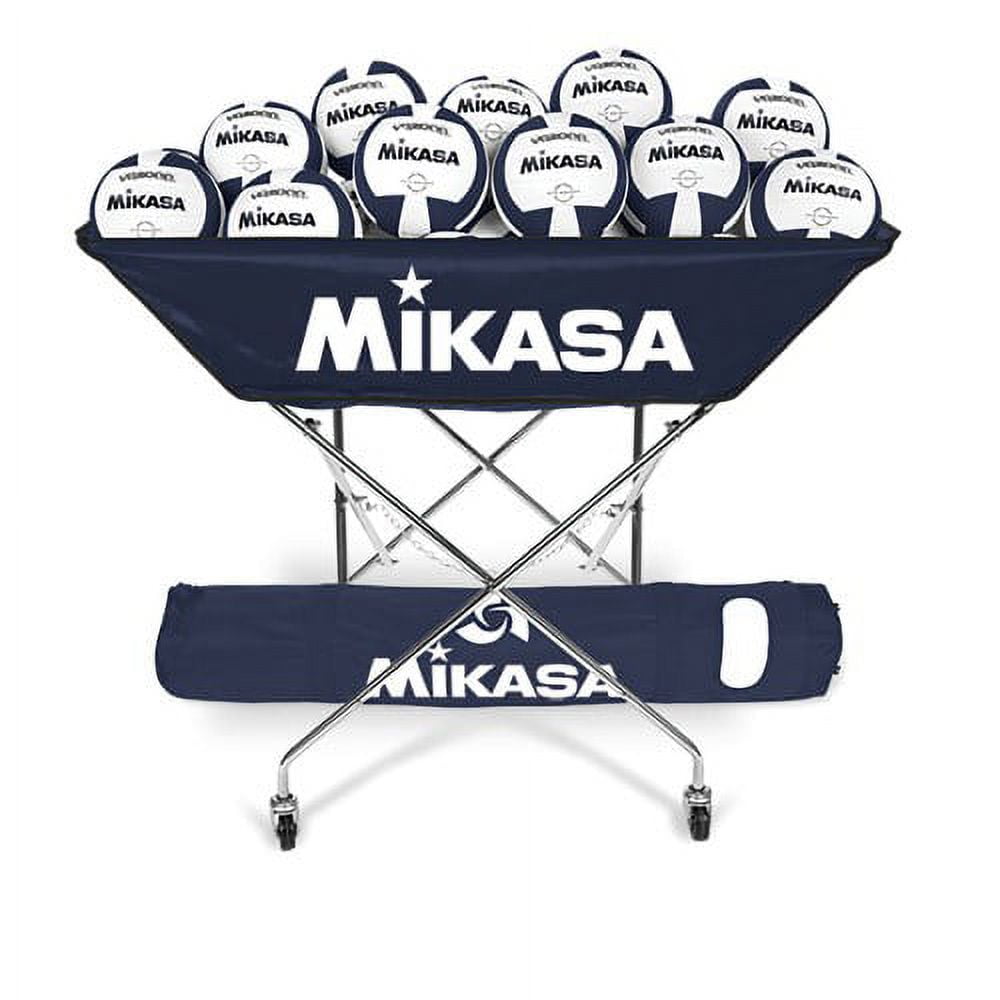 Mikasa BCH Series Hammock Ball Cart for Volleyball - Holds up to 24 Balls