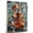 American English Coonhound, variant on Cocker Spaniel Dog Stretched Canvas Size 8x12 – Funny Cocker Spaniel Dog Playing Cello Canvas Wall Art for Music Lovers, Pet Lovers, Home Decor