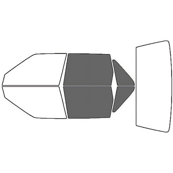 Rvinyl Window Tint Kit Compatible with Volvo 850 1993-1997 (Sedan) - Back Precut Kit - 35%