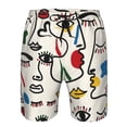 thumbnail image 3 of Fotbe Aabstract Eyes Trajes de Baño Estampados para Hombre, Shorts de Verano de Secado Rápido, Ropa de Playa, Bañadores-Medium, 3 of 6