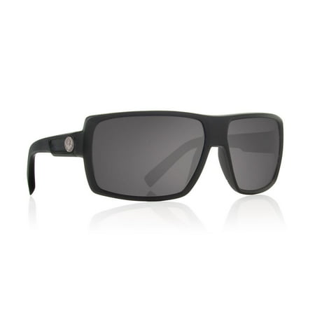 Double Dos Sunglasses Jet Black Frames Gray Polarized Lenses
