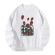thumbnail image 2 of Sudaderas de moda para mujer, sudadera informal con cuello redondo, ropa deportiva estampada, sudadera de manga larga para acampar y trabajar , xxl Yinane Sudadera Mujer, 2 of 8