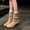 Khaki, variant on Women's Western Boots Women's And Winter Collection Slim And Versatile