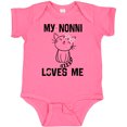 thumbnail image 3 of Inktastic Nonni Loves Me Granddaughter Kitty Cat Girls Baby Bodysuit, 3 of 5