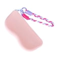 thumbnail image 2 of Sunglasses Case 6.9In Eyeglasses Protective Cover With Portable Lanyard Zipper Closure Cleaning Cloth For Travel Daily Commute Outdoor Activities Portable Glasses Holder Eyewear Storage Pouch Travel, 2 of 6