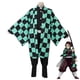 thumbnail image 1 of Disfraz de Cosplay de animación Demon Slayer para niños, conjunto de traje de Tanjirou Nezuko -autoeuro #yg 13-14 Years, 1 of 4