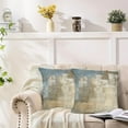 thumbnail image 6 of LALILO Beige and Grey Pillow Covers 16X16, Brown Abstract Art Throw Pillow Covers for Couch 2Pcs, 6 of 6