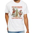 thumbnail image 2 of From The Windows To The Walls I’m About To Deck These Halls T‑Shirt — Funny Christmas Holiday Tee, 2 of 5