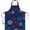 Independence, variant on Watercolor Independence Day Stars Aprons For Kitchen Cooking With Pockets Waterproof Bib Apron Oil Resistant Women Men Chef 20.47x28.35inches