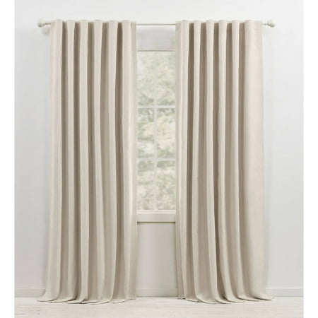 Lauren Ralph Lauren Sallie Blackout Heavy Cotton/Linen Blend with Lining Rod Pocket Curtain Panel