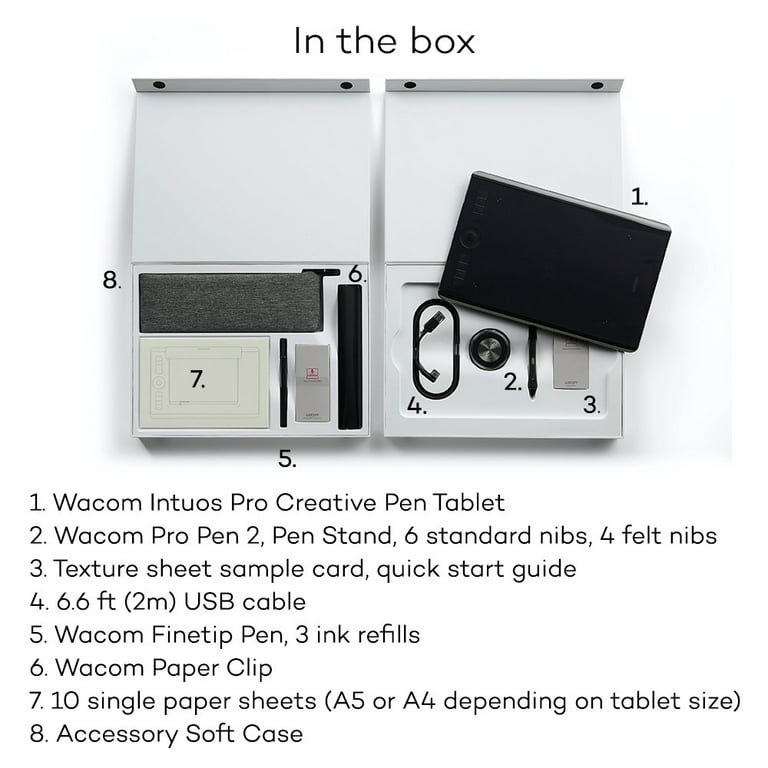 Tableta gráfica creativa Intuos Pro Paper Edition de Wacom