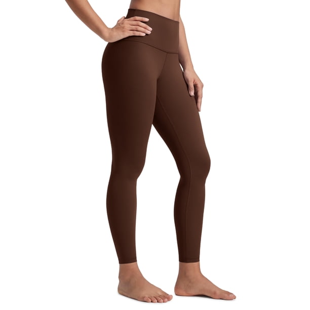 Pantalones CRZ YOGA Butterluxe de Cintura Alta 63 cm Marrón Lava