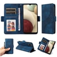 thumbnail image 3 of Funda GANGXUN para Samsung Galaxy A12 4G con diseño acolchado elegante, cuero PU, protección total y ajuste preciso, 3 of 5