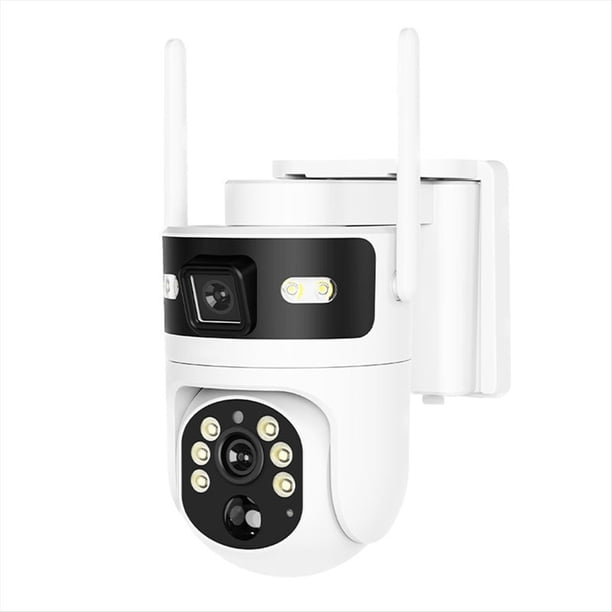 CáMara de Seguridad 4G para Exteriores con EnergíA Solar, Lente Dual de 4 MP, Pantalla Dual, PTZ, DeteccióN de Movimiento, Seguimiento AutomáTico, del Norte
