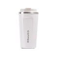 thumbnail image 2 of Ounissouiy Taza de café portátil Taza aislada Frasco multiusos de acero inoxidable Botella de agua al vacío para sala de estar al aire libre Juegos de servir café y té Blanco, 2 of 6