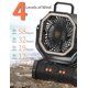 thumbnail image 3 of Ventilador portátil EEIFO con batería, 20000 mAh, con luz LED, 3 of 8