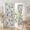 A-yellow & Gray-24"W x 72"L (Pack of 2), variant on Floral Door Curtains 72 Inch Long 2 Panels - Blackout Sidelight Window Drapes With Rod Pocket Yellow And Blue 24" W Each Panel