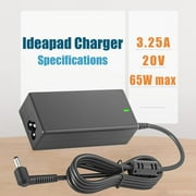 65W 45W Laptop Charger Fit for Lenovo IdeaPad 1 3 5 ADL45WCC 330 110 510 310 320 L340 S340 S145, Flex 3 4 5 14 15 PA-1450-55LL 1470 1130, for Lenovo AC Power Adapter(4.0*1.7mm)