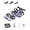 Purple 1*Battery, variant on 2-in-1 RC War Vehicle Aircraft - High-Speed Racing Drone with 4 Protected Rotors, 2.4GHz 6-Axis Stunt Quadcopter, Modular Design with 2 Batteries for Extended Flight, Ideal Gift for Teens & Beginners