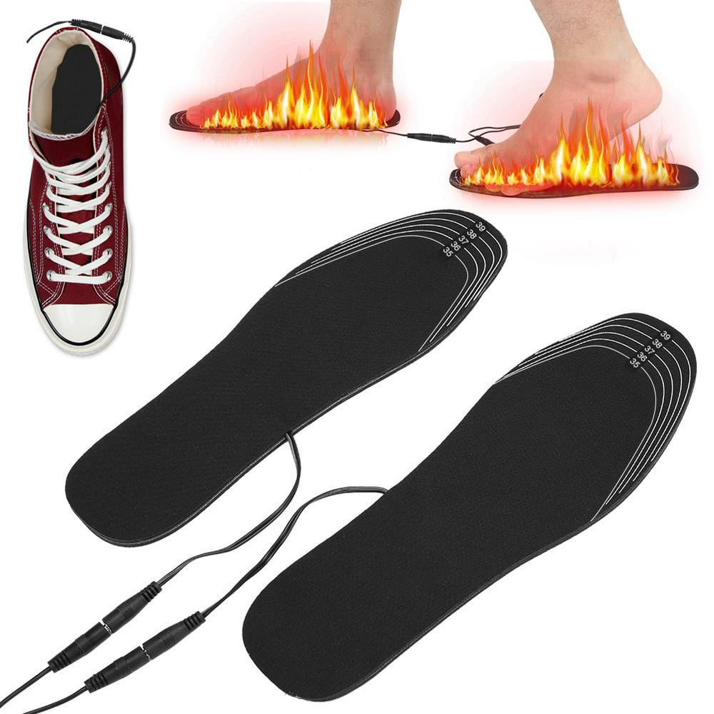 LYUMO Foot Warming Pad, Insoles, Winter USB Heated Shoe Insoles Foot