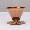 thumbnail image 4 of Colador de embudo de café Verter sobre gotero de de material acero inoxidable de de goteo Rallentare de Metal sin papel reutilizable taza cafetera Magideal Colador de embudo de café, 4 of 7