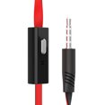 thumbnail image 3 of Methold Auriculares intrauditivos de 3,5mm para teléfono móvil, auriculares estéreo para ordenador con micrófono de reducción de ruido para Cables de audio/vídeo rojo, 3 of 8