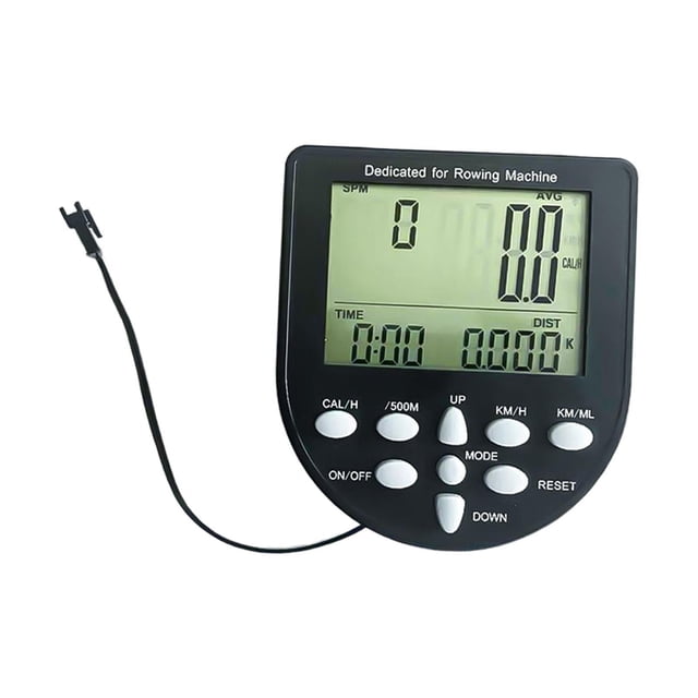 Eigraketly Universal Replacement Speedometer for Rowing Machine Computer Indoor Accesorios para máquinas de ejercicios