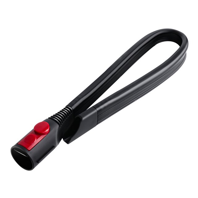 Cepillo plano Flexible para aspiradora inalámbrica DYSON V7 V8 V10, accesorios de aspiradora de succión plana negra suave JFHHH pequeña
