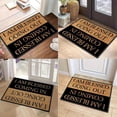 thumbnail image 6 of Welcome Door Mat, Faith Inspired "I AM BLESSED" Carpet, Non-Slip Rubber Backing Indoor Outdoor Mat for Front Porch Entryway, 40*60cm, 6 of 8