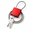 red-L 3.28ft(1m),D 1/6in(4mm), variant on Cable Padlock With 3 Keys | L 1.15ft(0.35m) D 1/6in(4mm) Adjustable Steel Lock Aluminum Locks For Bikes Gate Lockers & Outdoor Ge