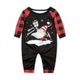 thumbnail image 4 of Meihuid Christmas Pajamas for Family Red Plaid Matching Family Christmas Pajamas Pj Pants Christmas 2023(Baby, Kids, Men, Women), 4 of 10