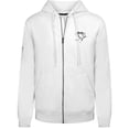 thumbnail image 2 of Men's Levelwear White Pittsburgh Penguins Podium Banner Arch Full-Zip Hoodie, 2 of 3